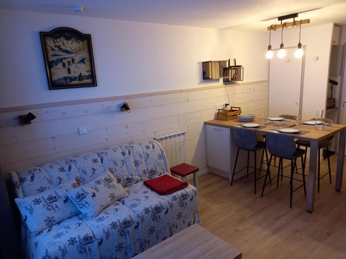 La Plagne Les Coches Studio Divisible Ensoleille Exterior foto